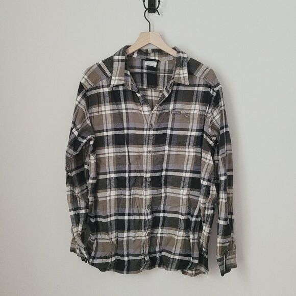 Columbia Flannel Plaid Button Down Size Extra Large - Picture 1 of 5